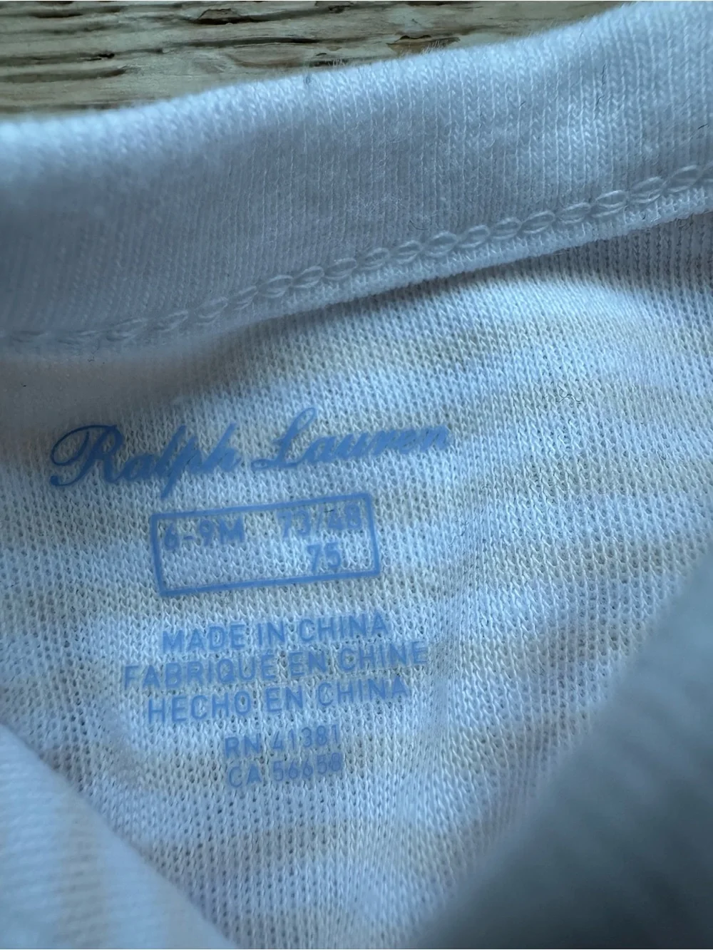 Ralph Lauren Pale Pink & White Baby Gown Sz 6-9 Mo Pristine cond PriceFirm!